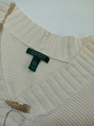 Jersey Ralph Lauren Blanco Talla L