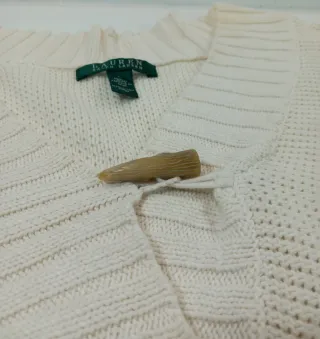 Jersey Ralph Lauren Blanco Talla L