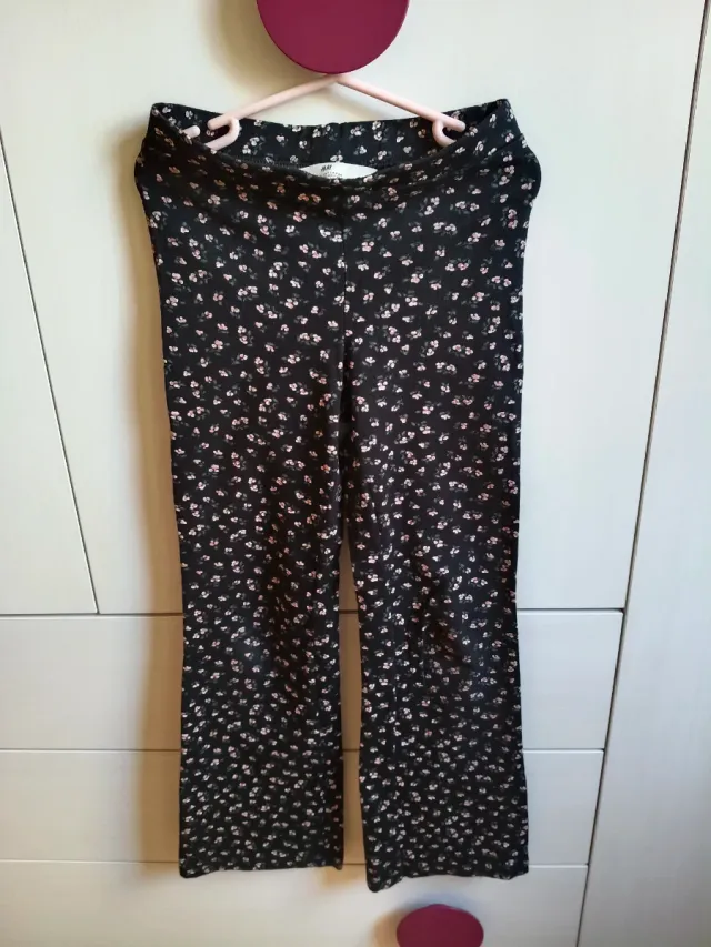 Leggings H&M florales 7-8 años