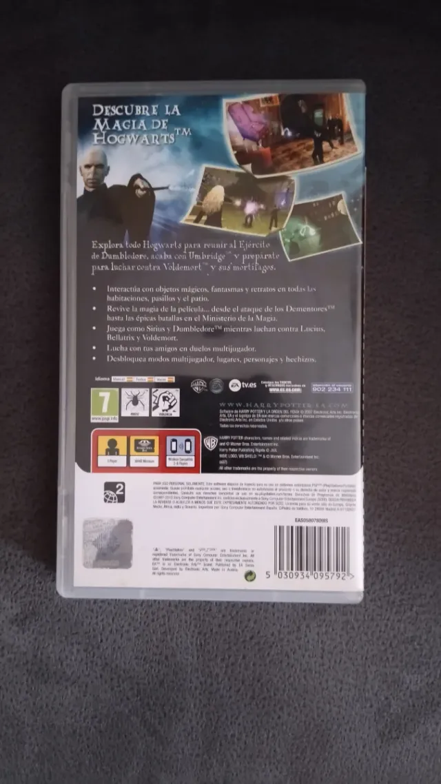 Gioco Harry Potter PSP L'Ordine della Fenice