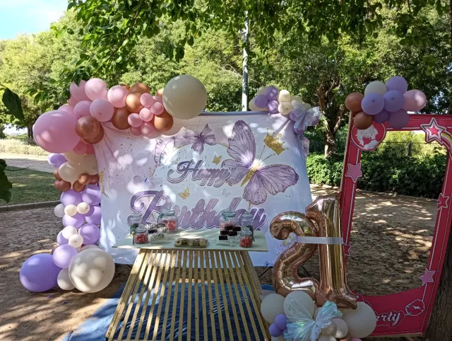 Decoración Fiesta Cumpleaños Mariposas