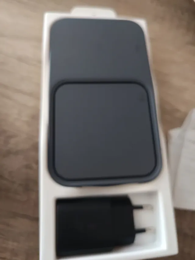 Cargador Inalámbrico Samsung Duo Carga Rápida