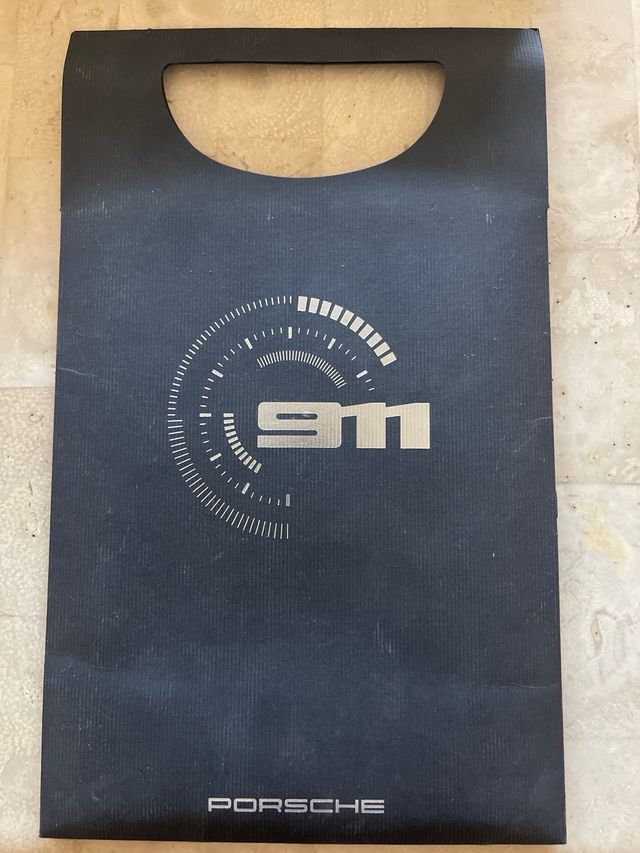 Placca Porsche 911 Carrera in Metallo