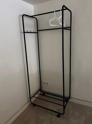 Appendiabiti in Metallo Nero