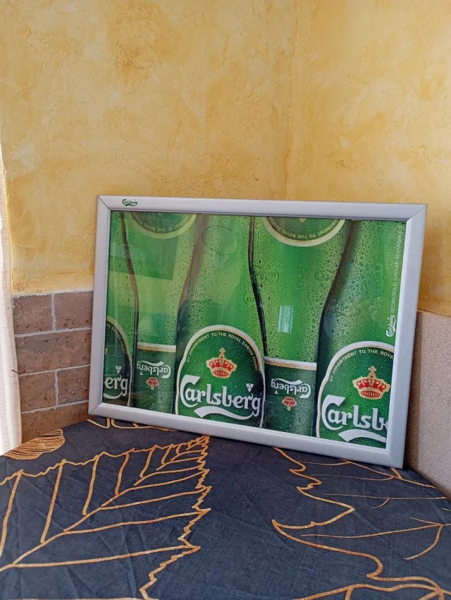 Quadro pubblicitario Carlsberg