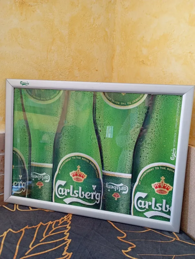 Quadro Publicidade Carlsberg