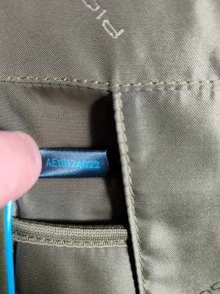 Zaino Piquadro nero/blu marino 