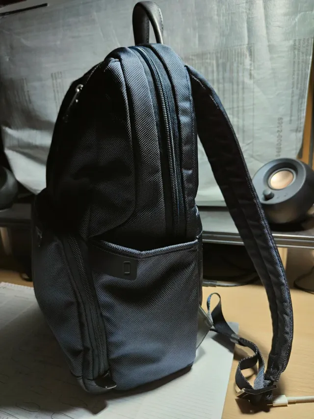 Zaino Piquadro nero/blu marino 