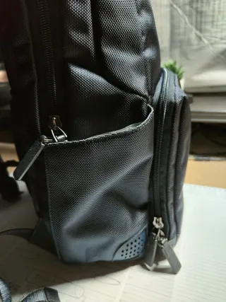 Zaino Piquadro nero/blu marino 