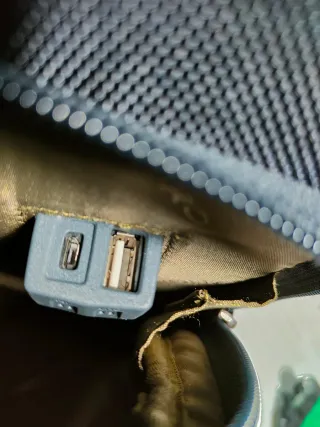 Zaino Piquadro nero/blu marino 