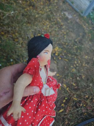 Bambola reversibile in stoffa Pagés Madrid