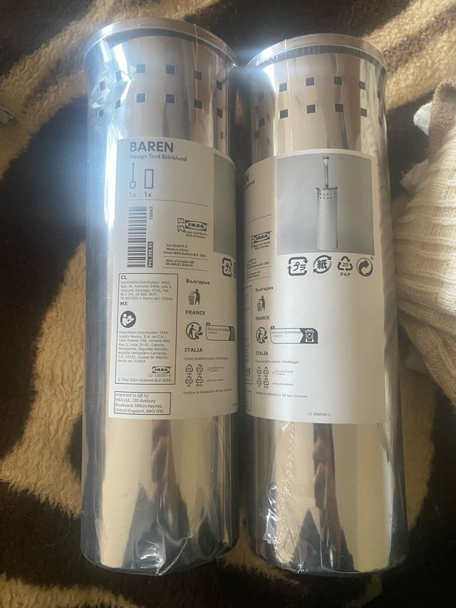 Set 2 escobillas baño BAREN IKEA