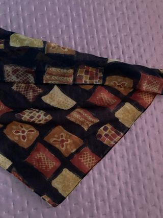 Sciarpa/foulard donna fantasia geometrica