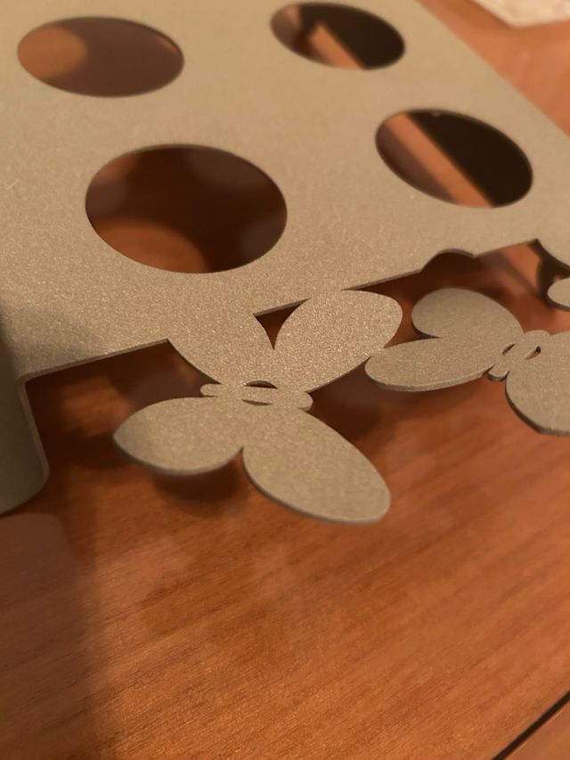 Porta tazzine caffè con farfalle