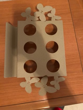 Porta tazzine caffè con farfalle