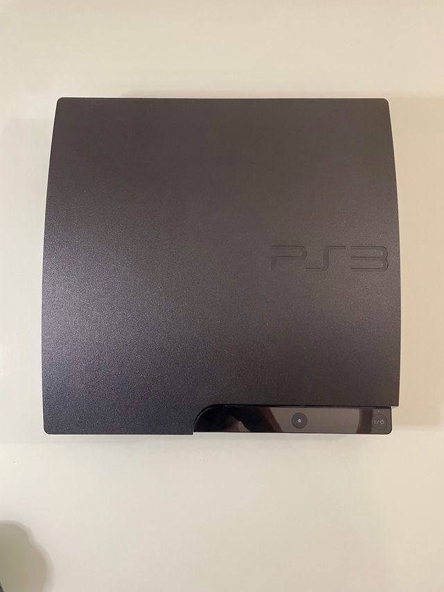 Consola PS3 Slim 500GB Negra + Mando y JUEGOS
