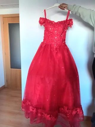 Vestido de XV años rojo