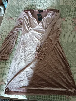 Vestito OVS rosa in velluto