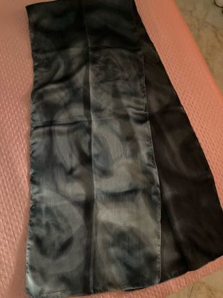 Sciarpa/foulard donna nero/grigio