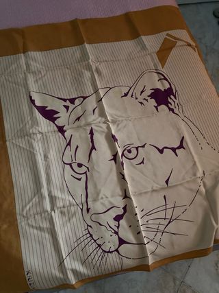 Sciarpa KRIZIA donna stampa felino