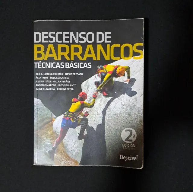 Descenso de barrancos, técnicas básicas