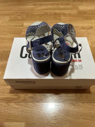 Callaghan Sandalias de Tacón Azul Marino Talla 39