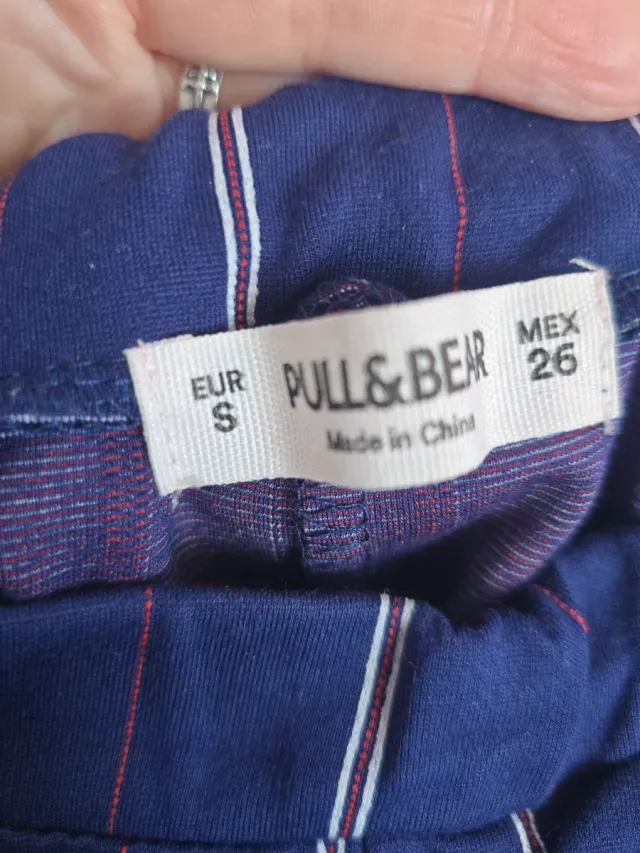 Lote 3 Pantalones de Raya Stradivarius