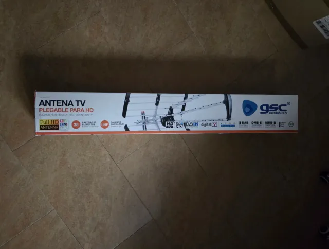 Antena TV Plegable GSC HD