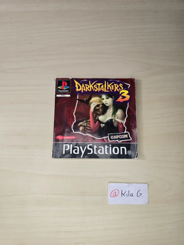 Manual Darkstalkers 3 PS1