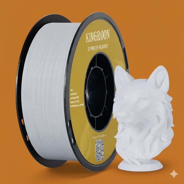 Filamento PETG Blanco 1KG