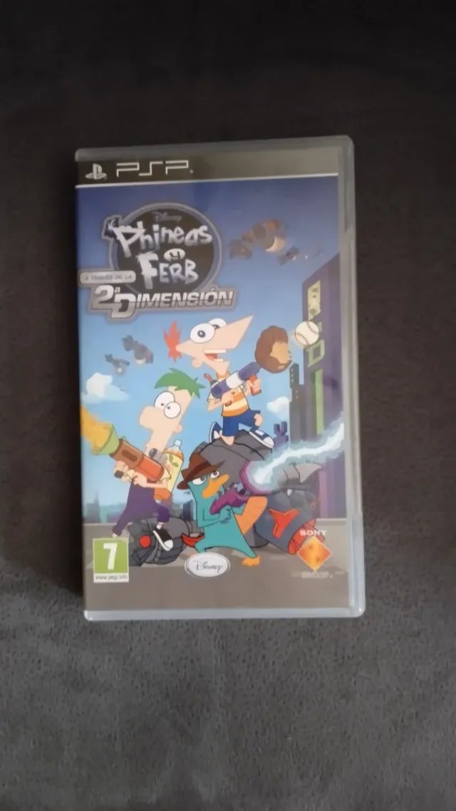 Gioco PSP Phineas e Ferb: 2ª Dimensione