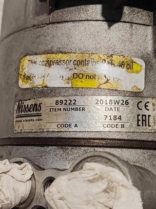 Opel 89222 compresor aire astra g berlina 312181