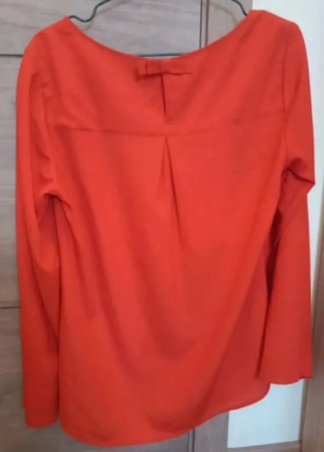 Blusa manga larga Massimo Dutti talla XL Coral