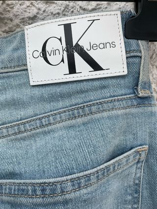 Jeans Mom Fit Calvin Klein Jeans Blu