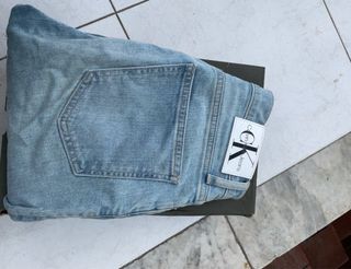 Jeans Mom Fit Calvin Klein Jeans Blu
