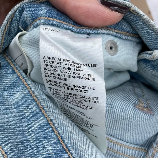 Jeans Mom Fit Calvin Klein Jeans Blu