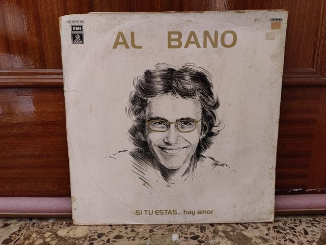 Vinilo Al Bano Si Tu Estas... Hay Amor