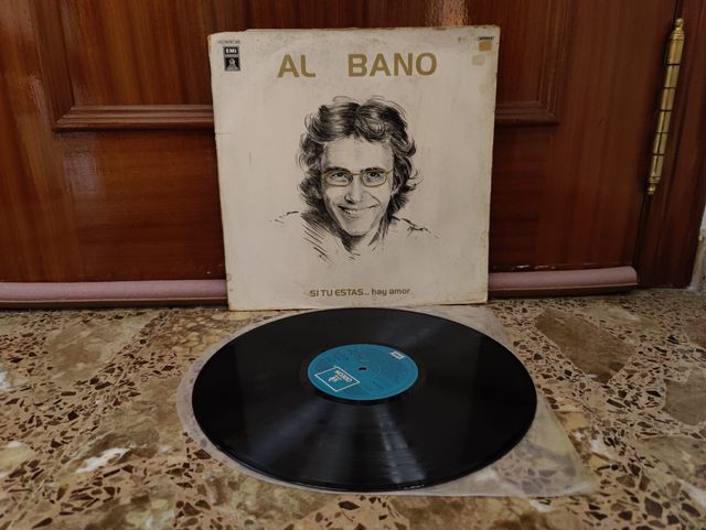 Vinilo Al Bano Si Tu Estas... Hay Amor