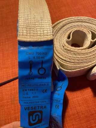 Lingas de obra precio por los dos.usadas una vez