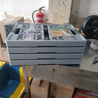 ✈ - keeeper 4x Robuste Scatole Pieghevoli con Manici