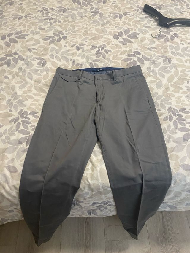Pantalón gris hombre talla 42