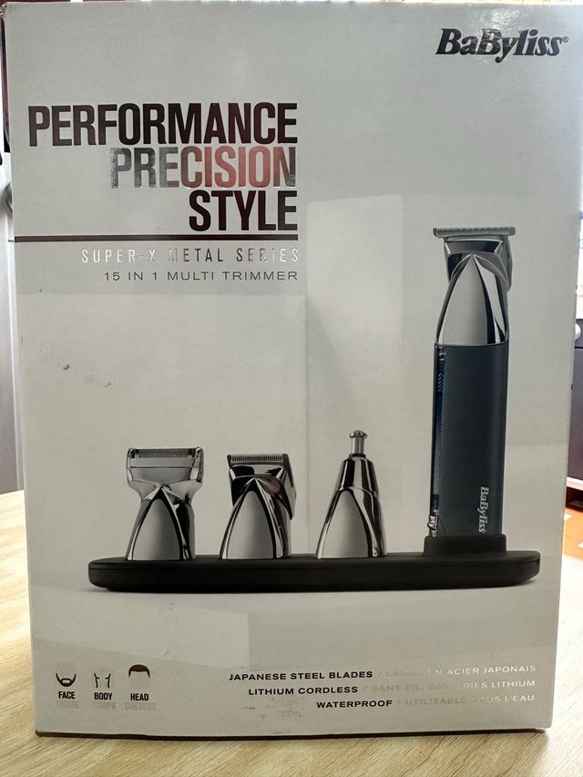 Maquinilla Trimmer BaByliss 15 en 1