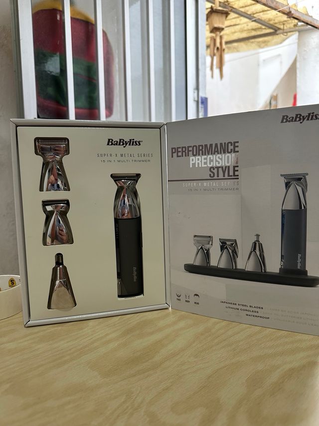 Maquinilla Trimmer BaByliss 15 en 1