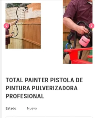 Pistola Pintura Total Painter Pulverizadora