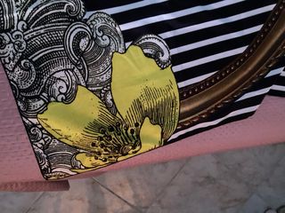 Sciarpa foulard donna con uccelli e fiori