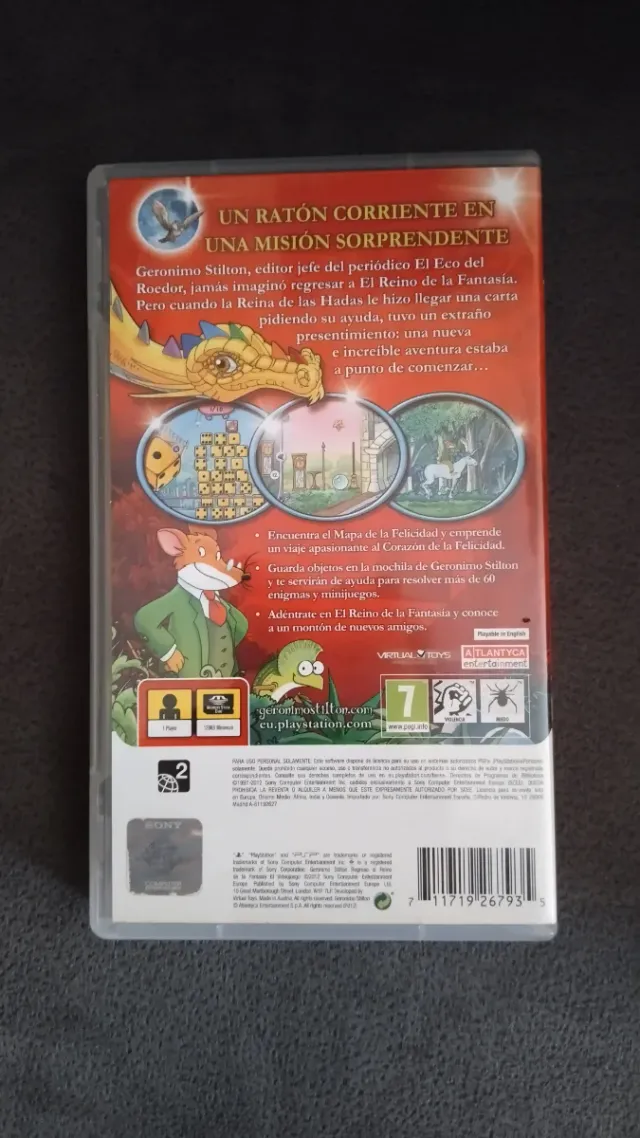 Gioco PSP Geronimo Stilton