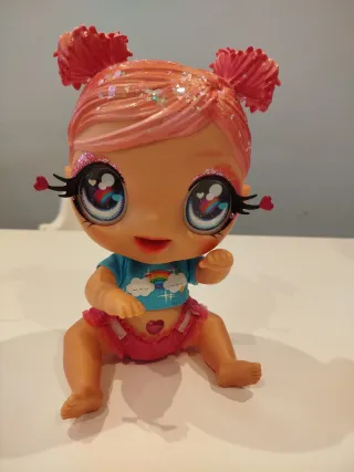 Muñeca Glitter Baby con Brillo