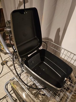 Bicicleta Eléctrica Triciclo con Cestas