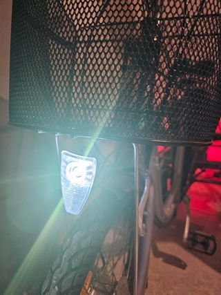 Bicicleta Eléctrica Triciclo con Cestas