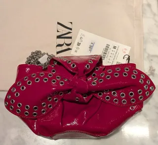 Bolso mini Saca rojo charol